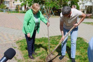 25.04.2025 «Сад памяти» в тираспольском сквере «Западный»