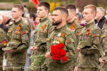 16.04.2025 Церемония перезахоронения у памятника Неизвестному солдату