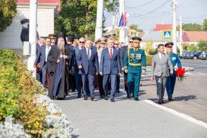 02.09.2025 Церемония возложения цветов на столичном Мемориале Славы 