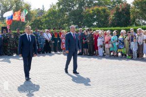 02.09.2025 Церемония возложения цветов на столичном Мемориале Славы 